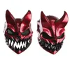 Massacre para prevalecer a máscara de máscara Deathmetal Kid of Darkness Demolisher Shikolai Demon Masks Brutal Deathcore Cosplay Prop G09108203647