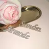 Stal nierdzewna, dostosowana broszka z krystalicznie niestandardową płytą Panie Mężczyzn Pin Lapel Pineded Wedding Pare Prezent 240418