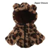 Dog Apparel Hoodie Pretty Close Fitting Coat Jacket Winter Cat Two-legged Daily Wear