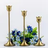 Candle Holders Exquisite Holder Ornament Fashion Wedding Banquet Table Christmas Home Romantic Candlelight Dinner Three-piece Set