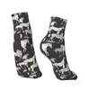 Men's Socks Retro Drawing Of Horse The Pretty Horses Ankle Male Mens Women Spring Stockings Printed