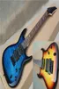 Factory Custom Blue Sunburst Electric Guitar met Flame Maple Fineer Fixed Bridge Rosewood Fretboard Black Hardware kan Customi7305046 zijn