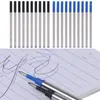 10pcs Ballpoint Blue Schowers 0,5 mm Wskazówka napisz gładko dla biurowych mężczyzn