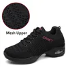 Scarpe da ballo scarpe da ginnastica per donna jazz mesh insegnante pratica sneaker lady lady modern danza sport da donna