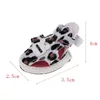 Hundkläder 4st/set Pet Pet Puppy Sandals Shoes Sports Sneakers Anti-Slip Protective Boots