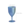 Disposable Cups Straws Goblet Cup Glasses Party Easter Clear Plastic Cocktail Champagne Water Favor Egg Decorative Toasting