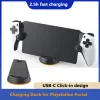 Stands Charging Dock for Playstation Portal Remote Player Accessories, PS5 PS 5 Portal Stand Base with LED Indicator Charger Station
