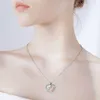 Новая бестселлера ожерелья в форме сердца в форме сердца
