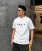Men T-shirt Designer T-shirt Praa Brand New Pure Cotton Style American Youth Youth Brand Malf Half Manneved T Version de haute qualité