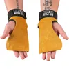 Wrist Support Weight Lifting Hand Grips Workout Pads Adjustable Wraps Palm Protector For Fitness Gym Power Training Pull Up