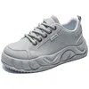 Livraison gratuite hommes femmes chaussures de course plates confortable respirante verte blanc gris gris mens entraîneurs sport sneakers gai