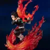 MANGA ANIME 25CM KIMETSU NON YAIBA ANIME Figure Figuarts Zero Tanjiro Kamado Hinokami Kagura Action Figure Demon Figurine Modèle Cadeaux 240413