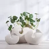 Vasen Keramik Vase kreative nordeuropäische Moderne weiße Eierschalen -Blumendekoration Kunsthandwerk Hersteller