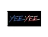 Yee Yee American Flag dubbele gestikte vlag 3x5 ft banner 90x150cm feestcadeau 100D gedrukt verkopen1197743
