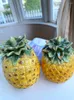 Decorative Figurines European Style Pineapple Ceramic Storage Jar Creative Large And Small Sizes Housewarming Home Gift