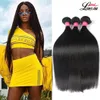 100 cheveux brésiliens vierges raides humaines 8a cheveux raides péruviens 3 ou 4 paquets non traités Inde coiffure humaine raide malaisienne4615495