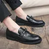 Dress Shoes Office 2024 mocassini da uomo Coiffeur Oxford for Men Abito da lavoro Slip formale su Zapatos Hombre italiano