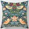 Almohada 45x45cm Vintage estampado Poliéster cubierta decorativa para silla de sofá cama cintura de la cintura de almohada decoración del hogar