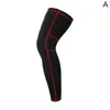 Knee Pads 1PCS Sports Antiskid Long Support Brace Pad Protector Calf Sleeve Accessories Leg Adult Basket L4W3