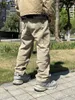 Patchwork Jeans Men Women Best Quality Denim Pants Khaki Real Photos