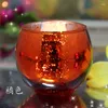 Świece Uchwyty Szklane Świece Kubek stołowy Gift Nordic Vintage Mały rozmiar Płaskowy Decoratif Tealeght Uchwyt Tealight