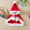 Dog Apparel Cat Christmas Cloak Funny Dress Red Cape Deer Pet Clothes