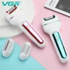 3in1 Women Epilator Elektrische vrouwelijke scheerbeurtebodem Haalverwijdering Lip Chin Lady Bikini Trimmer Oplaadbare callus Remover 240409