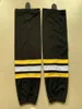 New Kids Youth Men Blue Ice Hockey Socks Black Training Socks 100 Polyester Practice Socks Quality1811658