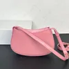 Bolsas de grife rosa Moda CE 24 Nova bolsa de luxo Tilly Bolsa de luxo para mulheres Bolsas de ombro cruzadas Bolsas de couro Tolas de transporte Pochette Pochette Cleo