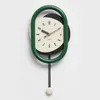 Wandklokken Moderne Design Clock Hangende Batterij Stille Minimalistische kunst Slaapkamer Simple Zegary Living Room Decoratie