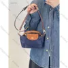 숄더백 브랜드 여성 Longxiang Bag 새로운 짧은 핸드 헬드 단일 크로스 바디 메이크업