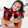 Pillow Christmas Fashion Home Furnishing Pillowcase Holiday Decoration Cover