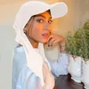 Ballkappen hoher Hut Baseball -Kappe Hijab Schal Einfacher Stoff Turban Sommer atmungsaktives muslimisches Kopftuch für extra groß