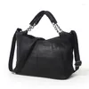 Shoulder Bags Soft Natural Cow Leather Women Messenger Casual Chain Bag Small Genuine Handbags