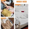 Storage Bags 10 Pcs Vacuum Sealed Blankets Compression Hand Roll Packing Organizers Travel