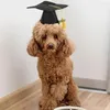 Pense de perros Sombrero de soltera para mascotas Graduación de mascotas ajustables con Tassel Cats Dogs Cosplay Coloque Accesorios de fiesta Pos