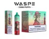 Oryginalny WASPE 15000 Puffs Do jednorazowy Vape Cewka siatkowa 850MAH Type-C 22 ml wyświetlacz LCD Pen Pen Pen Pen 10 Flavours Puff 15k E papieros vs Randm Tornado 15k 12k 9k 9k