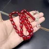 Albashan 10x1m Red Resin Tasbih Misbaha Praços de oração Acessórios muçulmanos Jóias de rosário árabe Eid Presente Islâmico Bracelets 240408