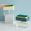 Dispensatore di sapone liquido Pulizia da cucina Box Box Clean Spugy Automatic