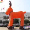 무료 도어 선 야외 활동 8mh (26ft) 송풍기 공장 가격 대기업 대기업 팽창 가능한 광고 만화 동물 마스코트 사슴 판매