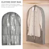 Sacs de rangement Absf Garment for Closet Hanging Vêtements 6 Pack 40 pouces Costume avec grenages de 4 pouces