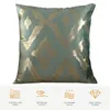 Kudde unik heminredning kudde mjuk polyesterfodral med tryck dold blixtlås för soffa dekoration dekorativ