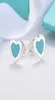 Fashion Jewelry S925 Designer di orecchini per donne stallone stallone smalto semplice amore per il cuore delle orecchie da donna Regalo non perde CO6558506