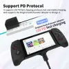 Gamepads Manette de commande sans fil pour Switch/ Switch Oled Joycon avec fonction Turbo 4 touches de programmation