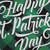 Decoratieve beeldjes Deurhangend bord voor St Patrick's Day Festival Home Decor Irish Party Paper Decoratie