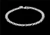 Bracciale d'argento ad alta qualità di alta qualità Bracciale d'argento JSPB157Beast Men and Women Sterling Silver Ploted Charm Bracelets818849617619