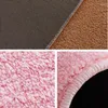 Teppiche dicke Plüsch -Lamm -Wollteppich für Wohnzimmer Couchtisch Floor Teppich Moderne Hausdekoration Kinder grau waschbar