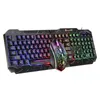 Keyboard Myse Commat D620 Crack Charbage Luminous Keyboard i myszy kombinezon przewodowy Eat Chicken Game Home H240412