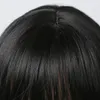 Easihair Long Silky Straight Synthetic Wigs with Bangs Black Cosplay Party Lolita Hair Wigs Fomen Women Natural Heat résistant à la chaleur 240412