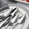 Forks 1pcs Thick Smooth Stainless Steel Grapefruit Spoon Dessert Serrated Edge Cut Fruit Kitchen Gadget